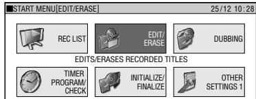 SHARP DV-HR300F - Before Starting Editing - 1