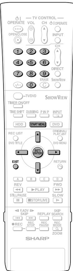 SHARP DV-HR300F - Basic Operation for REC. FUNCTION Setting - 5