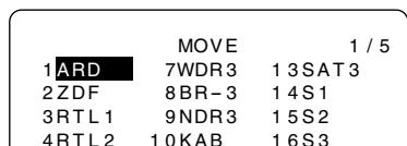 SHARP DV-HR300F - Channel Sort - 2
