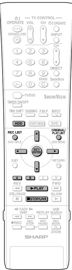 SHARP DV-HR300F - Inserting Chapter Marks during Playback - 1