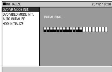 SHARP DV-HR300S - Basic Operation for INITIALIZE/FINALIZE - 4