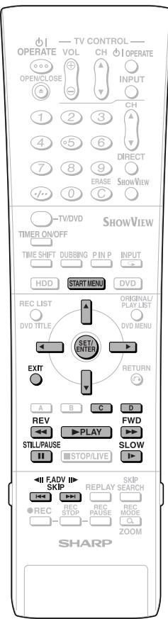 SHARP DV-HR300S - Press EXIT to quit,Thumbsail edit. - 1
