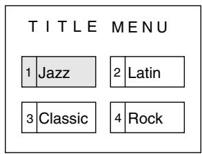 SHARP DV-HR300S - Press DVD TITLE. - 1