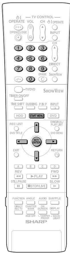 SHARP DV-HR300S - To stop recording while timer recording is in progress - 1