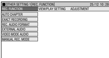 SHARP DV-HR300S - Basic Operation for REC. FUNCTION Setting - 2