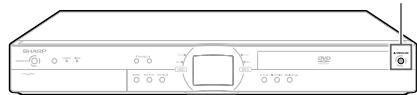 SHARP DV-HR300S - Press OPEN/CLOSE on the Recorder to open the disc tray. - 1