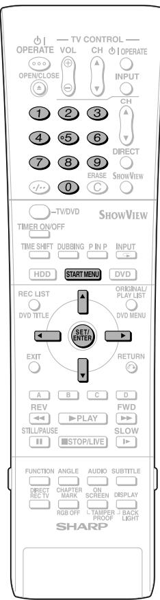 SHARP DV-HR300S - - This operation will not work at the following times: - 1