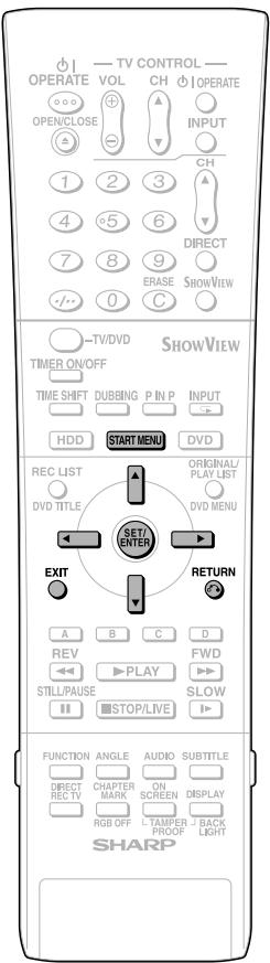 SHARP DV-HR300S - CHANNEL SORT - 4