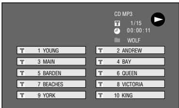 CD MP3 1/15 0:00:11 WOLF T 1 YOUNG T 2 ANDREW T 3 MAIN T 4 BAY T 5 BARDEN T 6 QUEEN T 7 BEACHES T 8 VICTORIA T 9 YORK T 10 KING
