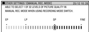 SHARP DV-HR350S - Setting the Manual Recording Mode (MN) - 2