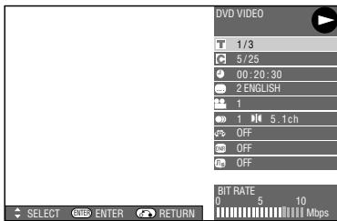 SHARP DV-HR450F - Press FUNCTION (under the cover) during playback. - 1