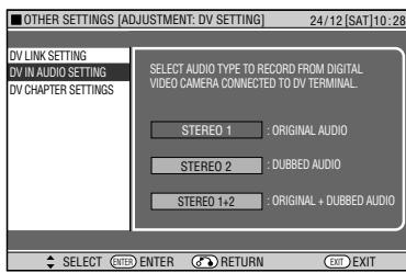 SHARP DV-HR450F - DV CHAPTER SETTING - 3