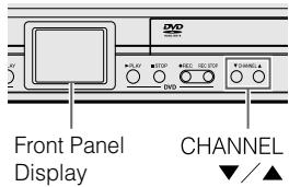 SHARP DV-HR450F - If remote control does not work - 1
