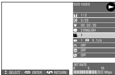 SHARP DV-HR450F - Press / to select setting items, then press SET/ENTER. - 1