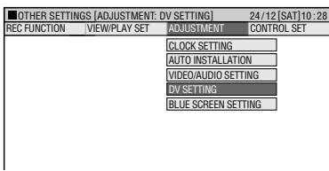 SHARP DV-HR450F - DV CHAPTER SETTING - 1