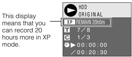 SHARP DV-HR450F - HDD Screen Example - 1