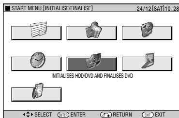 SHARP DV-HR450F - Basic Operation for INITIALISE/FINALISE - 1