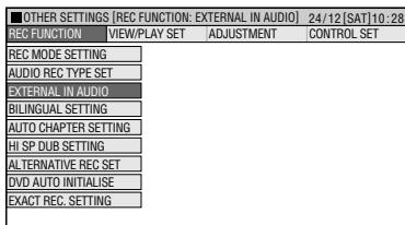 SHARP DV-HR450F - Basic Operation for REC FUNCTION Setting - 3