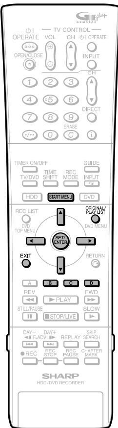 SHARP DV-HR450F - To Cancel Title Protect - 1