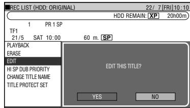 SHARP DV-HR450F - Before Starting Editing - 6