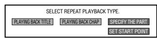 SHARP DV-HR450F - Partial Repeat Playback (Repeat Playback of a Specified Part) - 1