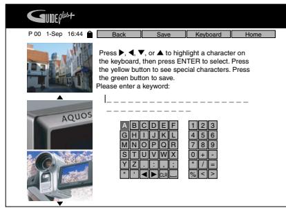 SHARP DV-HR450S - Press Yellow (C) if you want to "Add" a channel. Press /  / to select a channel from the Channel (Mosaic) screen, then press SET/ENTER to confirm. - 2