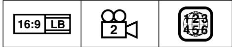 SHARP DV-HR450S - Icons Used on DVD Video Disc Case - 3