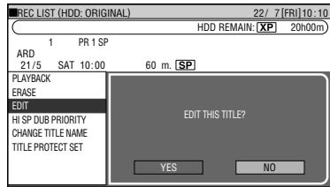 SHARP DV-HR450S - Before Starting Editing - 6