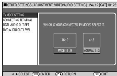 SHARP DV-HR450S - Basic Operation for ADJUSTMENT Setting - 4