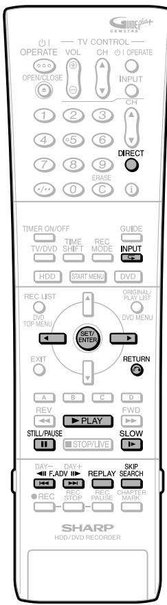 SHARP DV-HR450S - When playing back a video CD or audio CD - 4