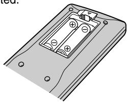 SHARP DV-NC65S - Loading the Batteries - 2