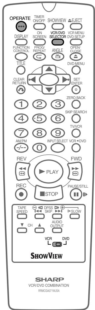 SHARP DV-NC65S - When connecting a TV with the DVD/VCR shared output jacks - 5