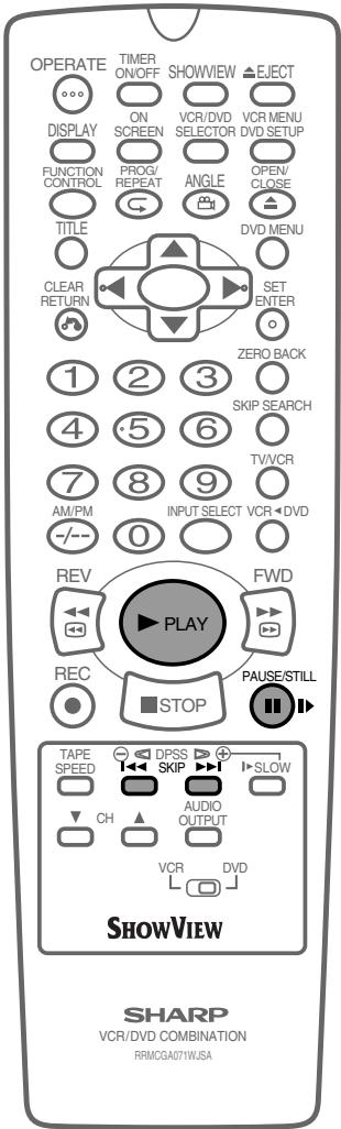 SHARP DV-NC65S - NOTE - 1