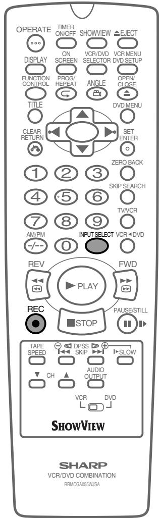 SHARP DV-NC65S - Recording from Other Equipment - 2