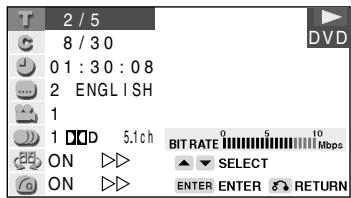 SHARP DV-NC65S - Press FUNCTION CONTROL during playback. - 1