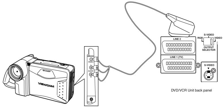 SHARP DV-NC65S - Recording from Other Equipment - 1