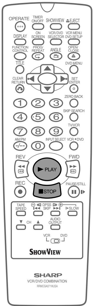 SHARP DV-NC65S - This resume operation does not work in the following cases. - 1