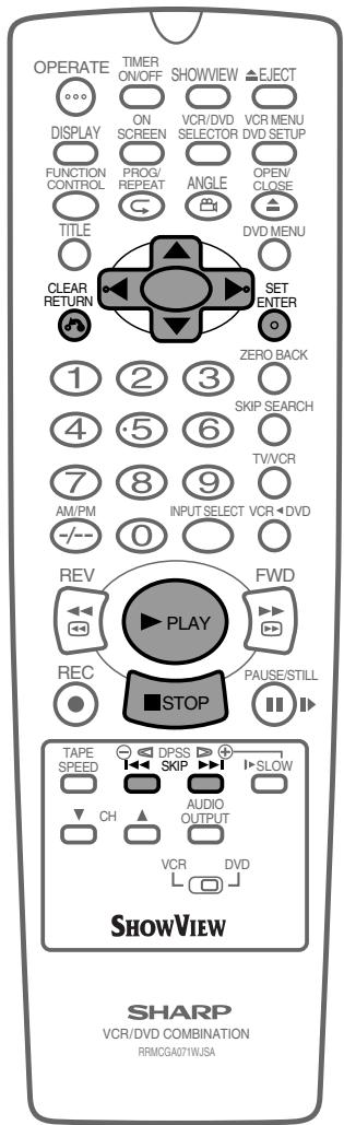 SHARP DV-NC65S - While the MP3 disc is playing - 1