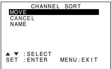 SHARP DV-NC65S - Channel Sort - 2