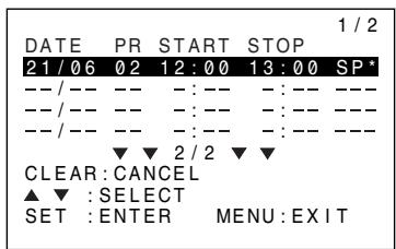 SHARP DV-NC65S - Cancelling a Recording - 1
