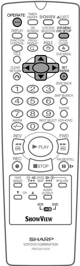 SHARP DV-NC65S - IMPORTANT NOTE: - 1