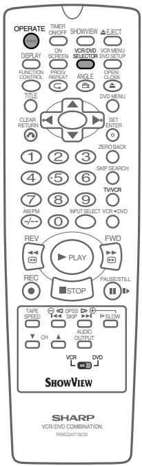 SHARP DV-NC65S - Preparing to Watch a VCR or a DVD - 5