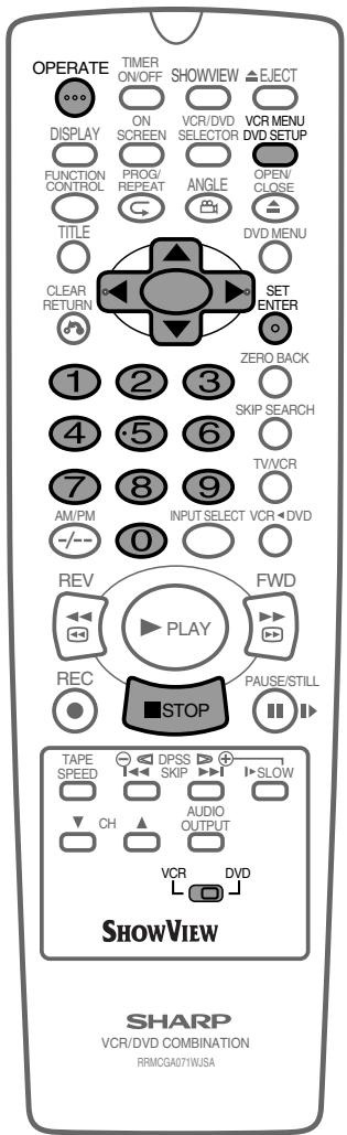 SHARP DV-NC65S - NOTE - 2