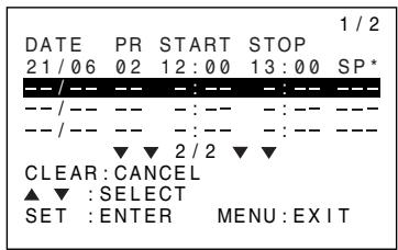 SHARP DV-NC65S - Changing a Recording - 1