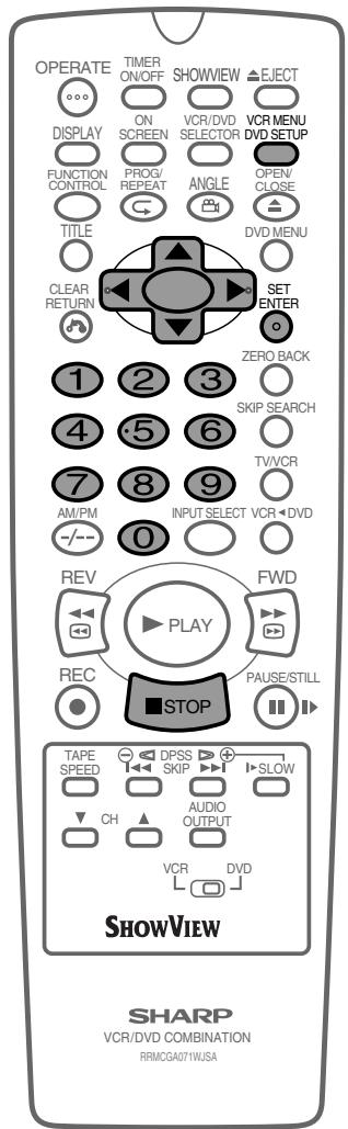 SHARP DV-NC65S - Important! - 1
