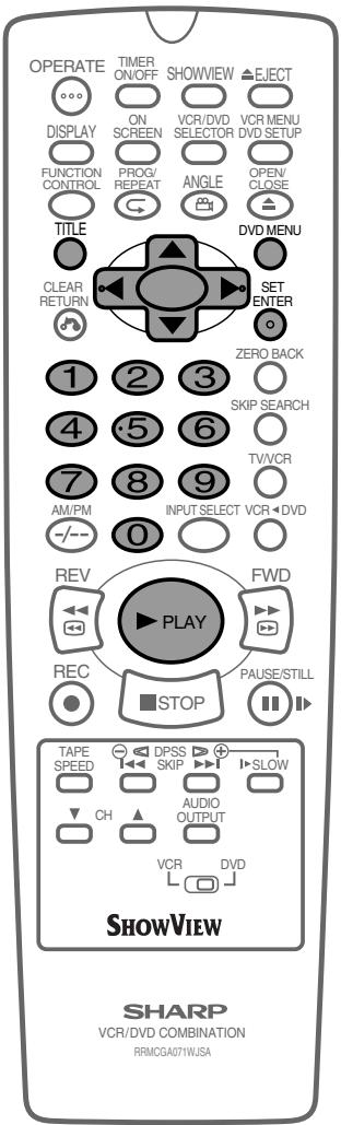 SHARP DV-NC65S - NOTE - 1