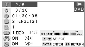 SHARP DV-NC65S - Press FUNCTION CONTROL during playback. - 1