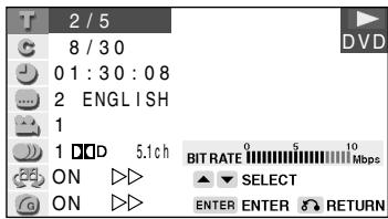 SHARP DV-NC65S - Press FUNCTION CONTROL during playback. - 1