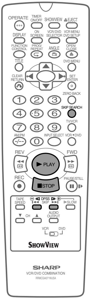 SHARP DV-NC65S - Skip Search - 1