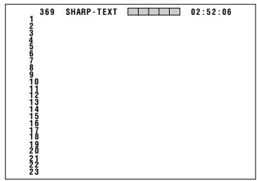 SHARP LC-20A2E - ■ Operating instructions in Teletext mode - 1